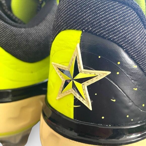 Nike Alpha Huarache Elite 4 MCS 2024 MLB All Star Cleats FV6096-001 size 10 New - Picture 7 of 10